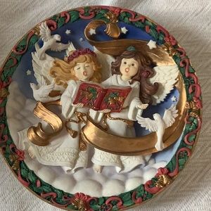 Hark the Herald Angels Sing plate